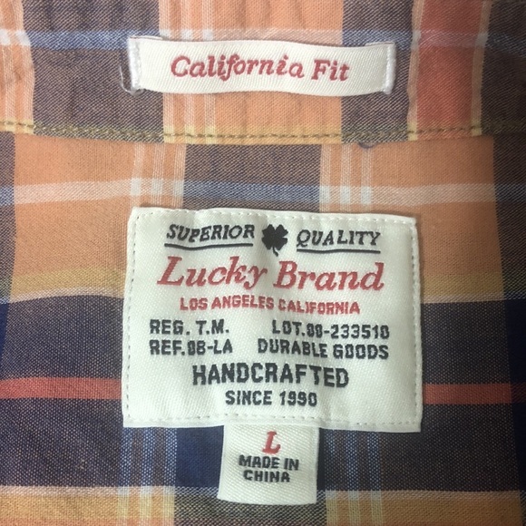 Lucky brand button down woman L - Picture 2 of 6